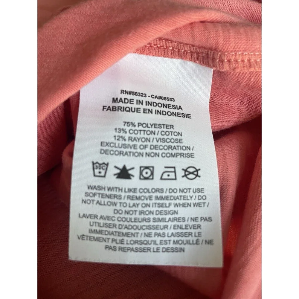 Nike Yoga Girls YMD Orange/Pink Tank Top